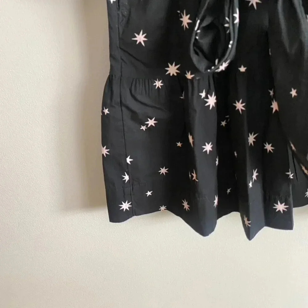 NWT Free Assembly Star Print Ruffle Dress - Picture 7 of 16